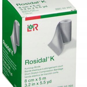 Rosidal K 8cm* 5m 1szt opaska elastyczna, uciskowa o krótkim naciągu